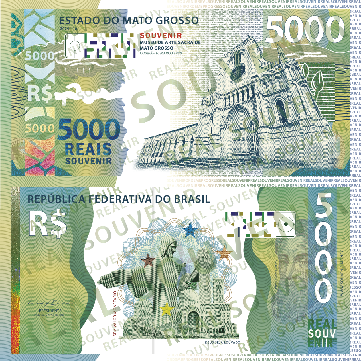 Real Souvenir - Estado do Mato Grosso