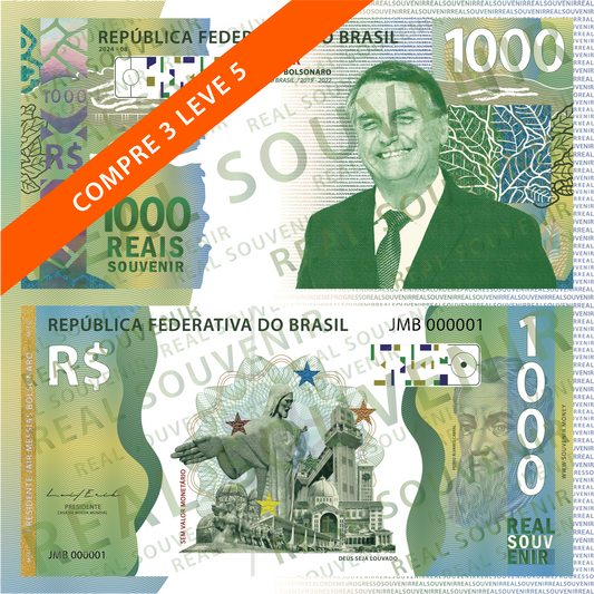 Jair Messias Bolsonaro COMPRE 3 LEVE 5